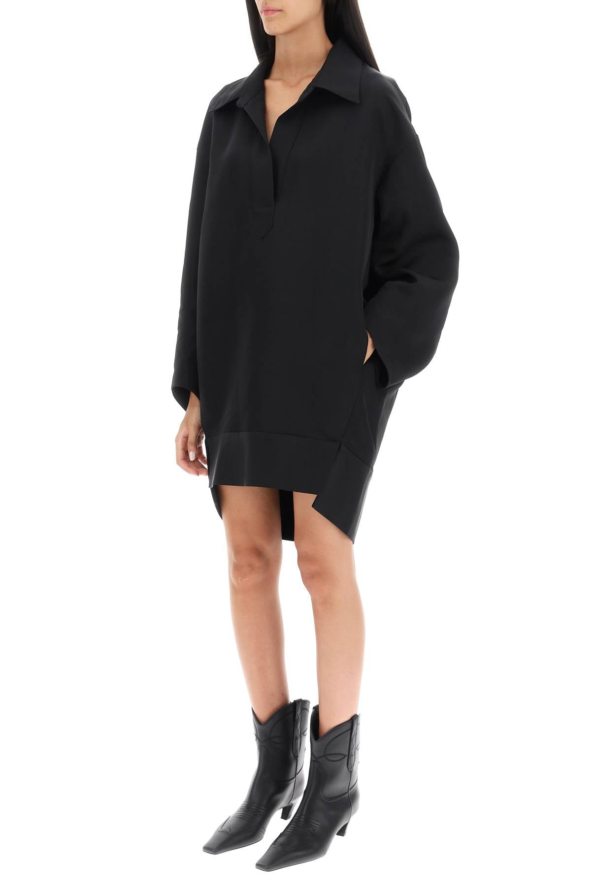 Khaite 'kal' oversized shirt dress