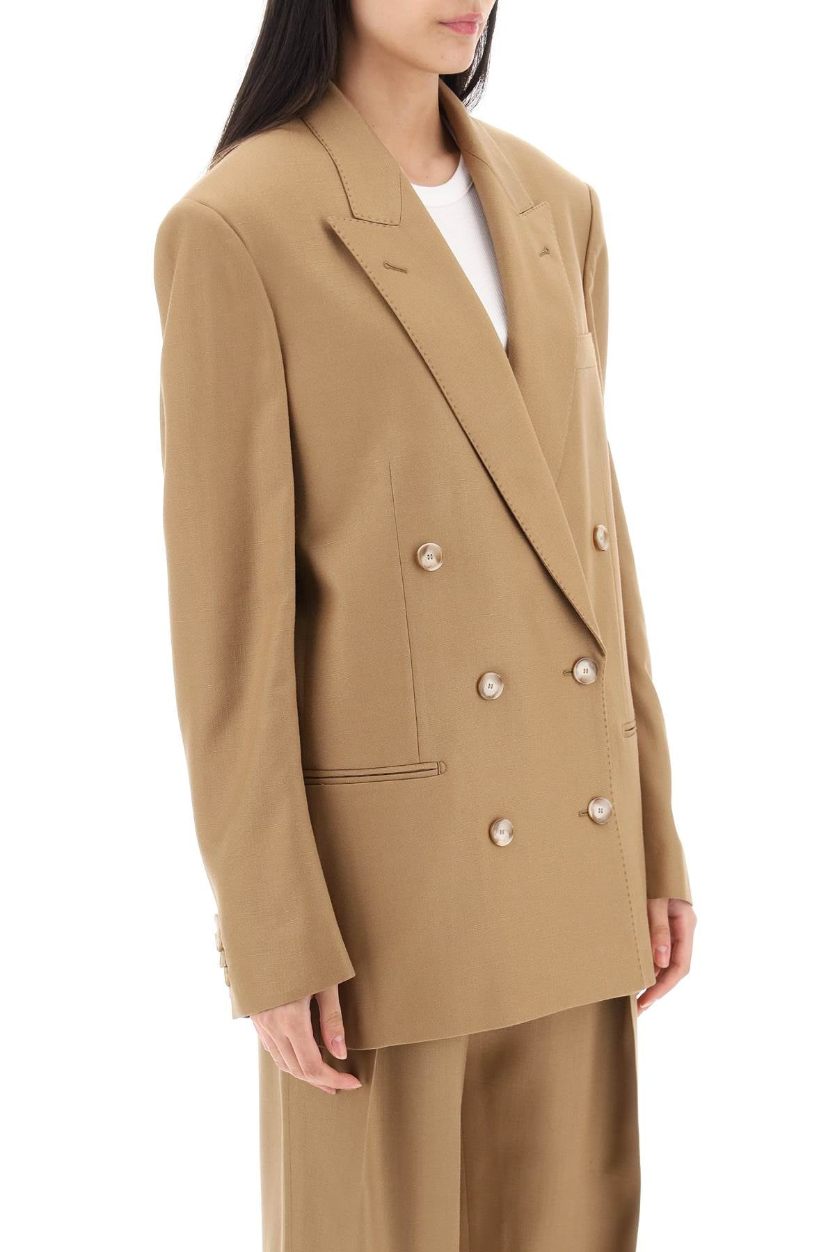 Stella mccartney oversized double-breasted blazer