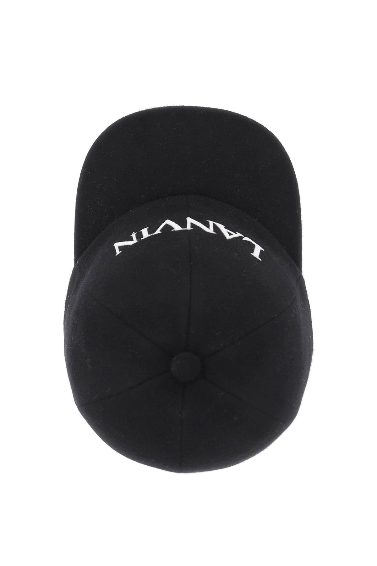 Lanvin wool cashmere baseball cap