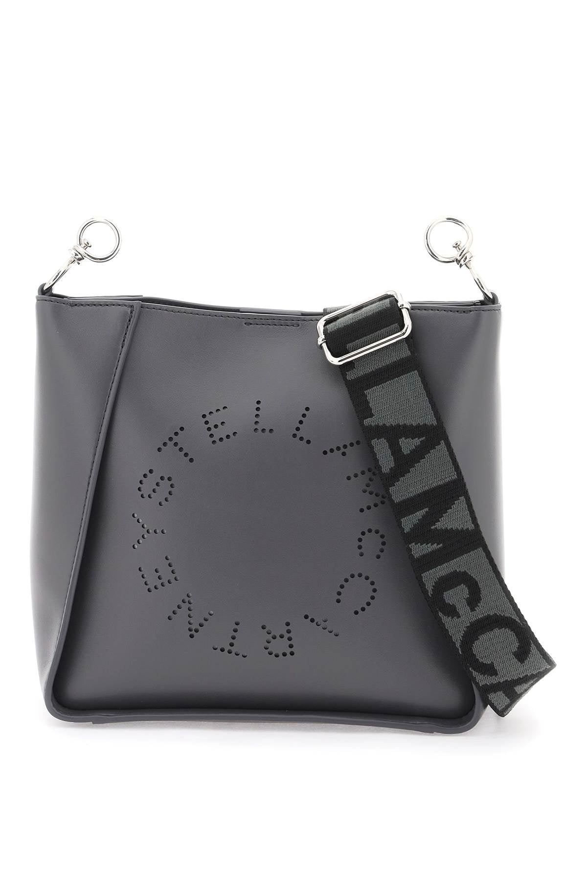 Stella mccartney crossbody bag with perforated stella logo