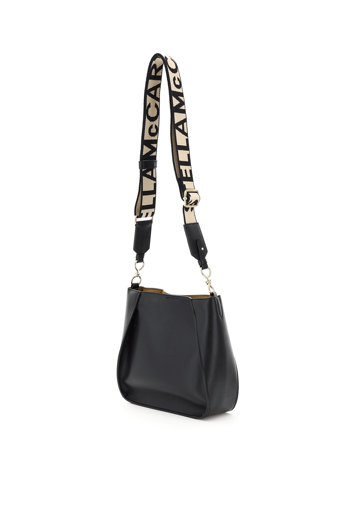 Stella mccartney crossbody bag with perforated stella logo