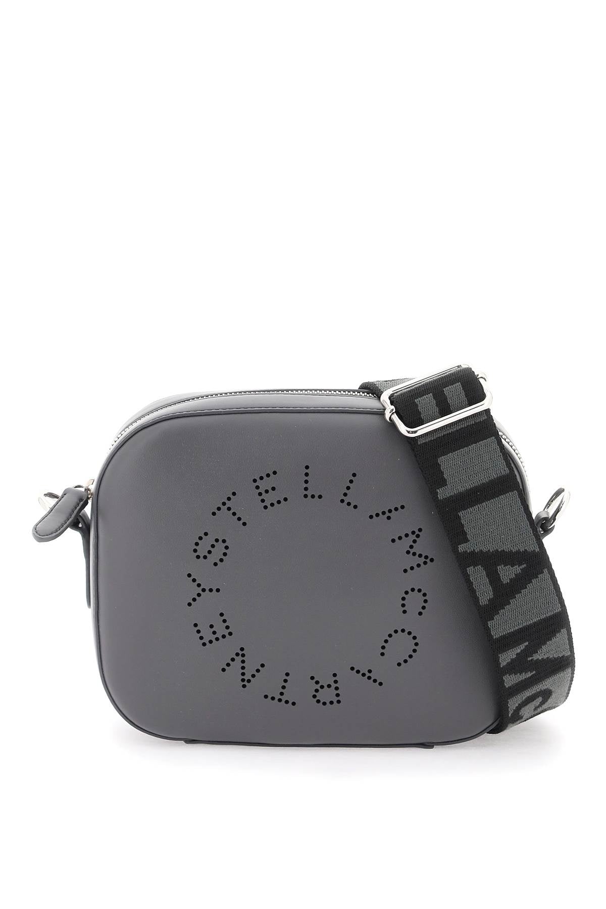 Stella mccartney camera bag with perforated stella logo