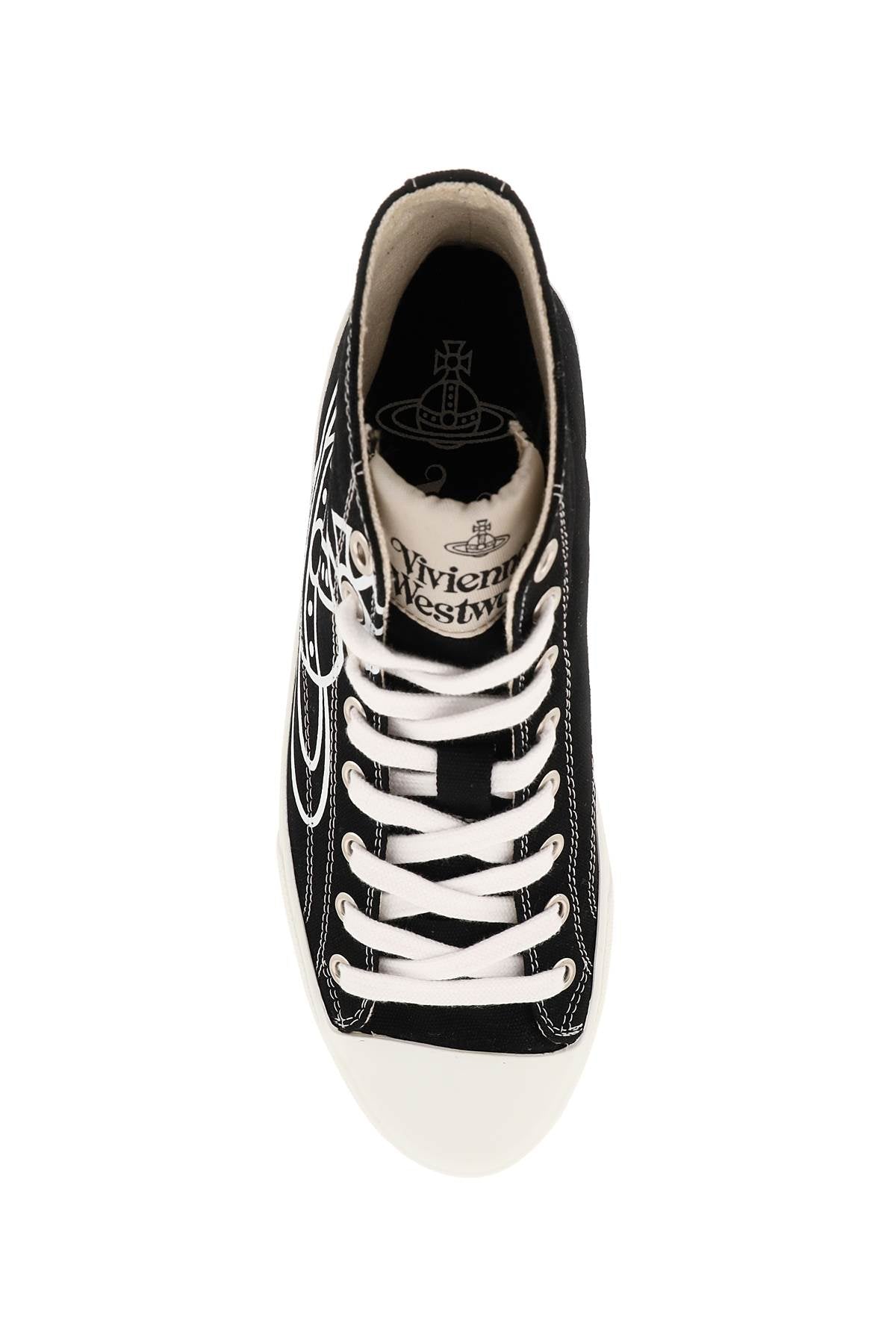 Vivienne westwood plimsoll high top sneakers