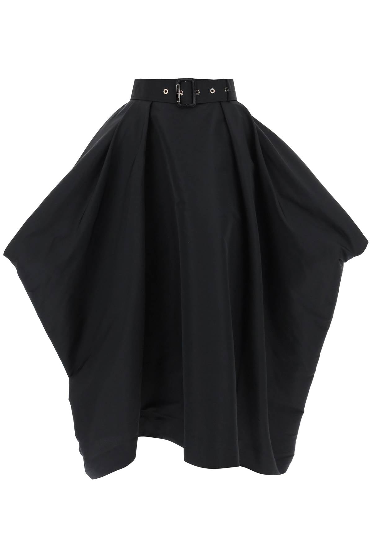 Alexander mcqueen peg-top skirt in polyfaille