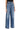 Alexander mcqueen wide leg jeans with contrasting details