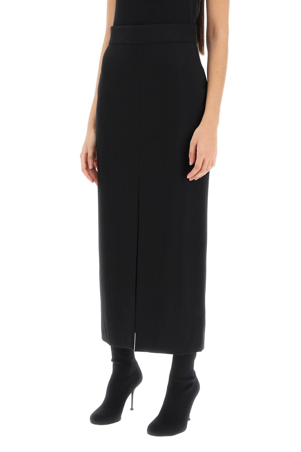 Alexander mcqueen light-wool pencil skirt