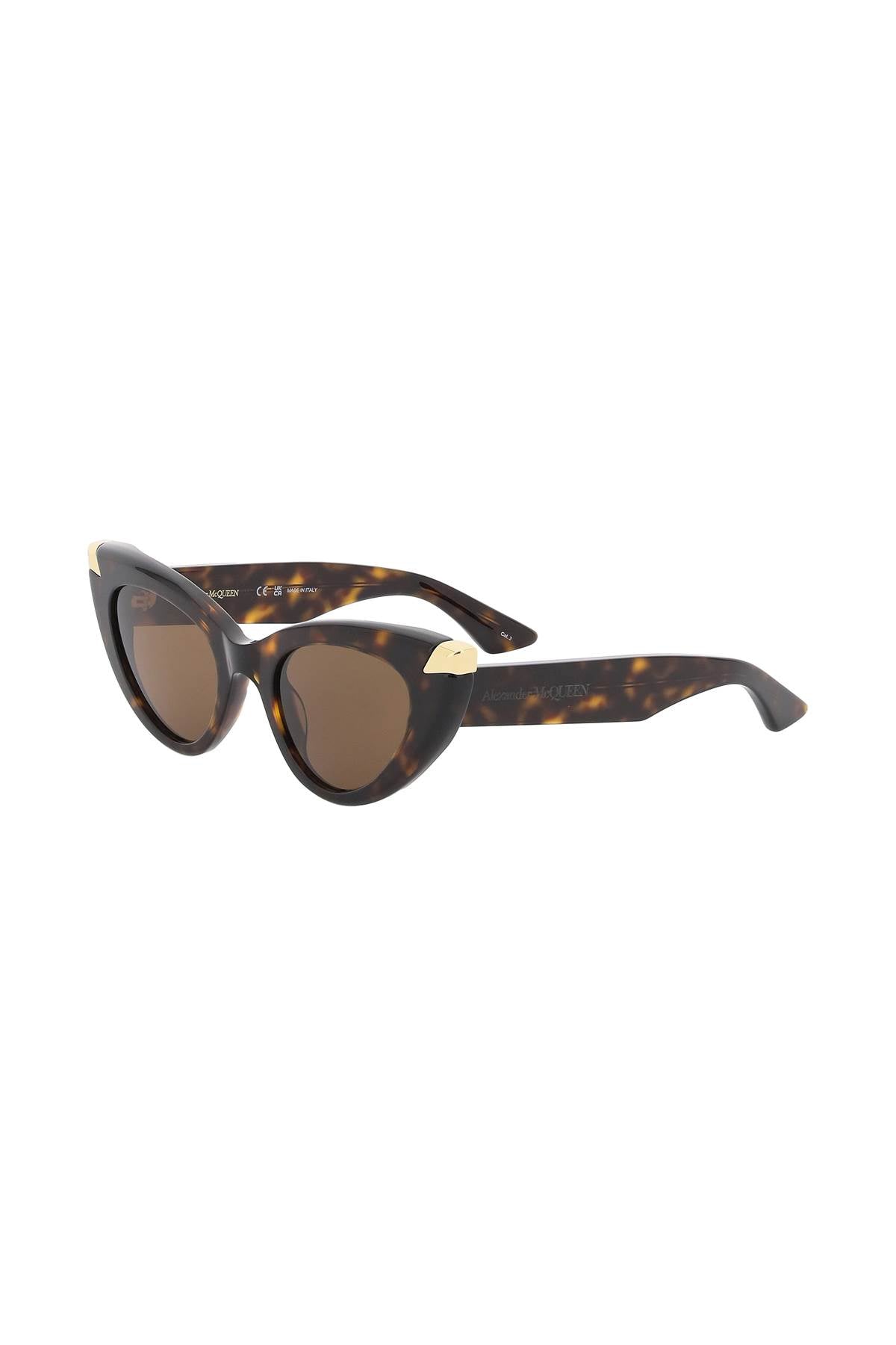 Alexander mcqueen punk rivet cat-eye sunglasses for