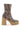 Stella mccartney skyla wedge ankle boots in alter python