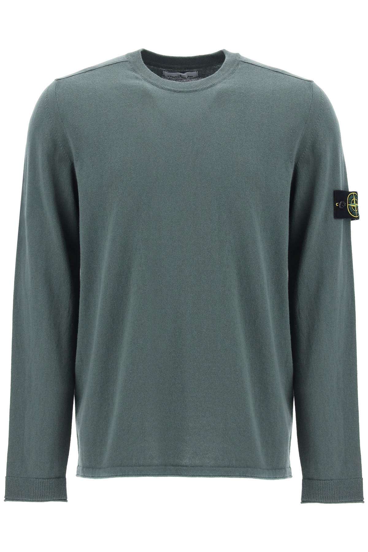 Stone island raw cotton sweater