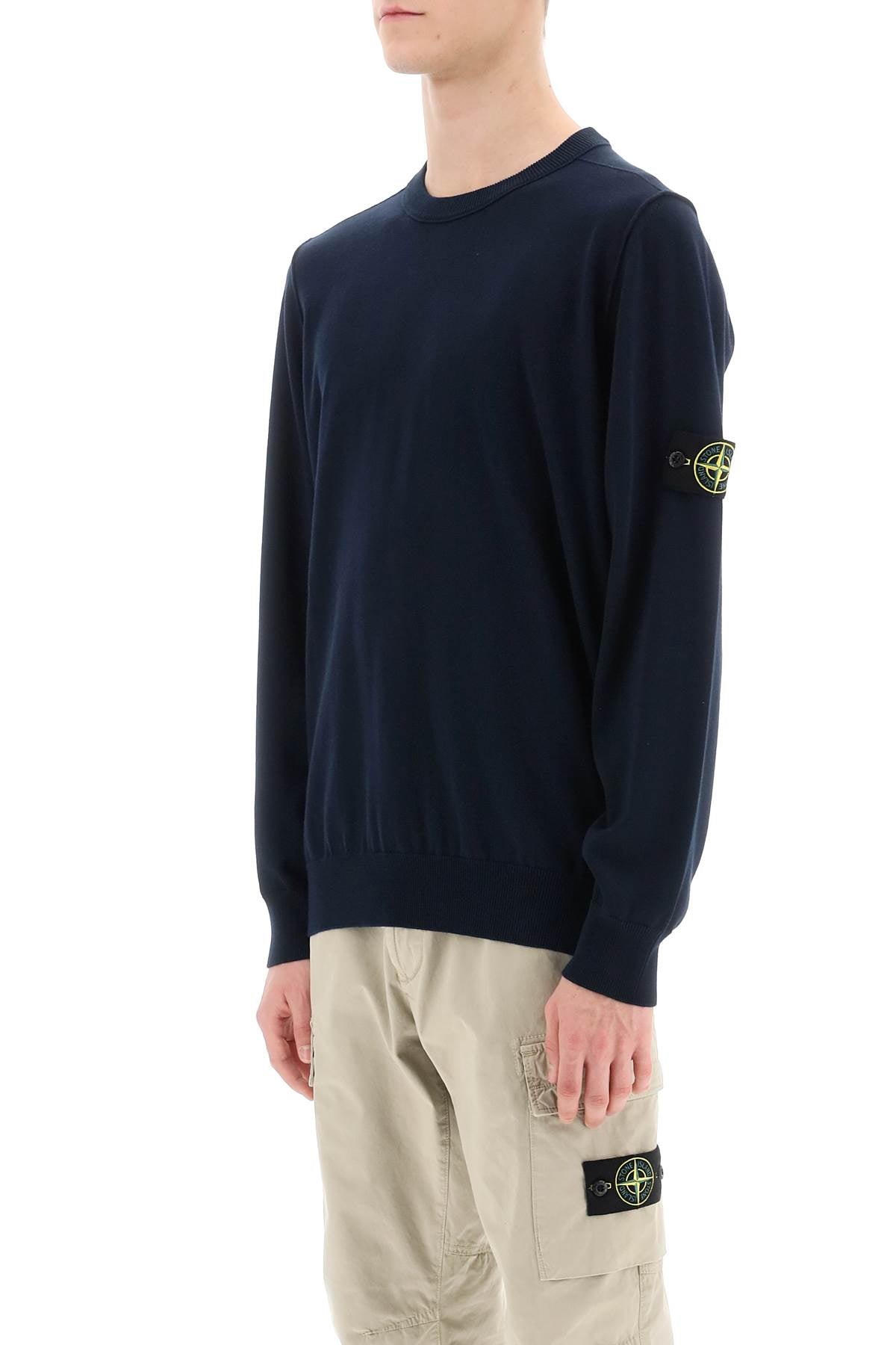 Stone island organic cotton sweater