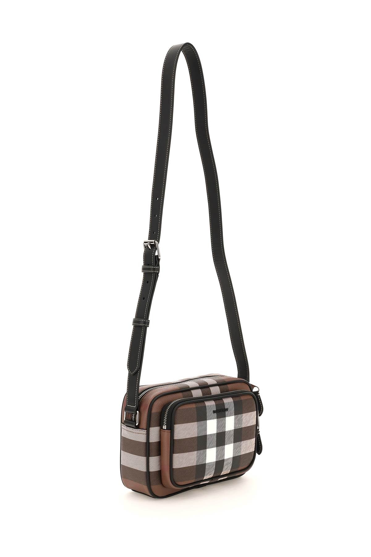 Burberry check motif crossbody bag