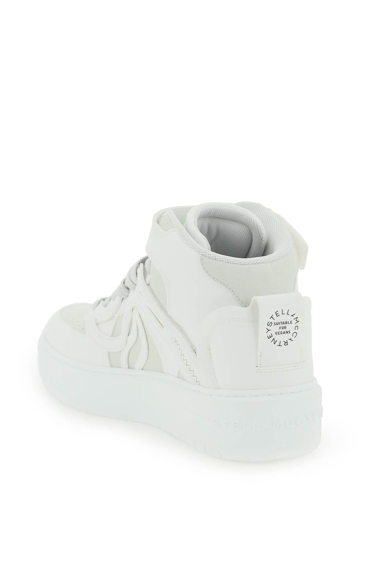 Stella mccartney s-wave high top sneakers