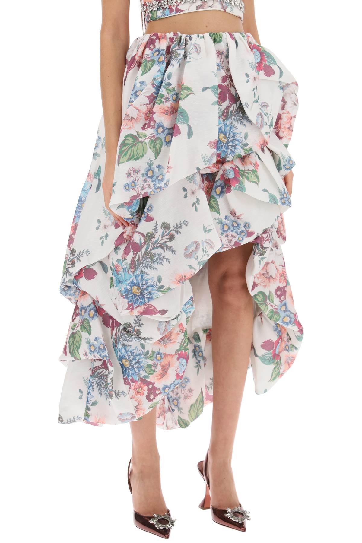 Zimmermann matchmaker draped skirt