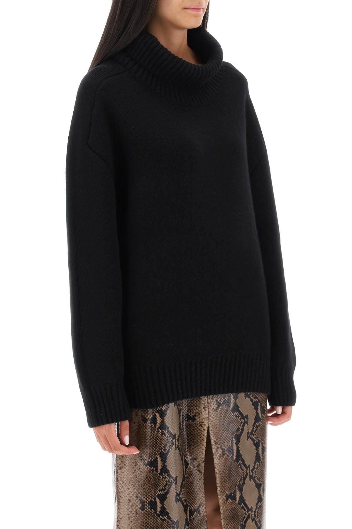 Khaite 'landen' oversized funnel-neck sweater