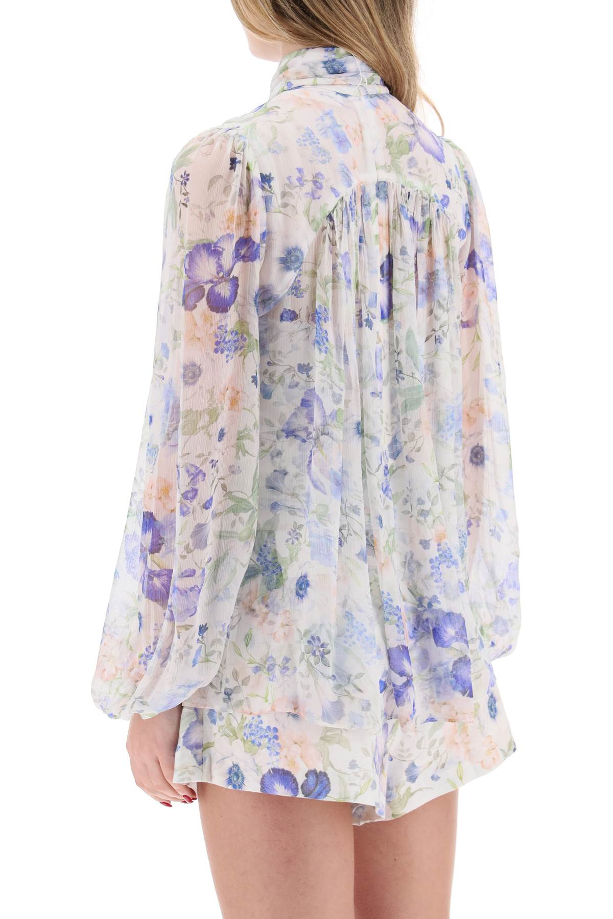 Zimmermann "floral nature blouse with puff