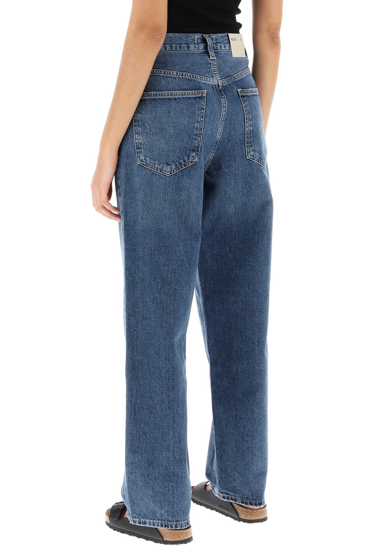 Agolde criss cross jeans