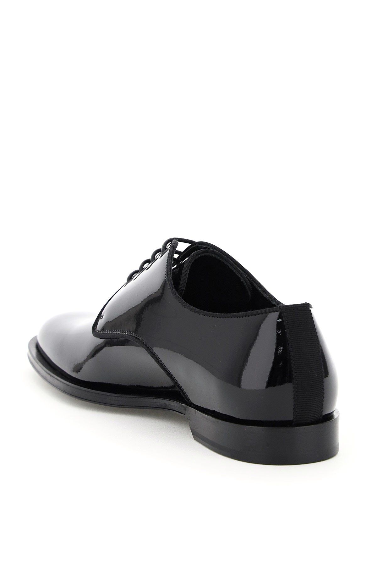 Dolce & gabbana patent leather lace-up shoes