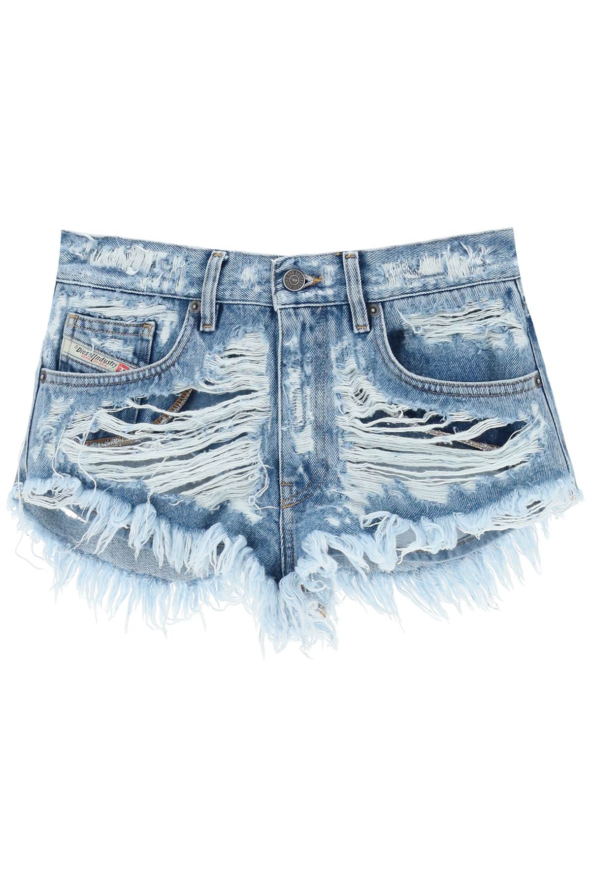 Diesel 'de-nalur' destroyed hot pants