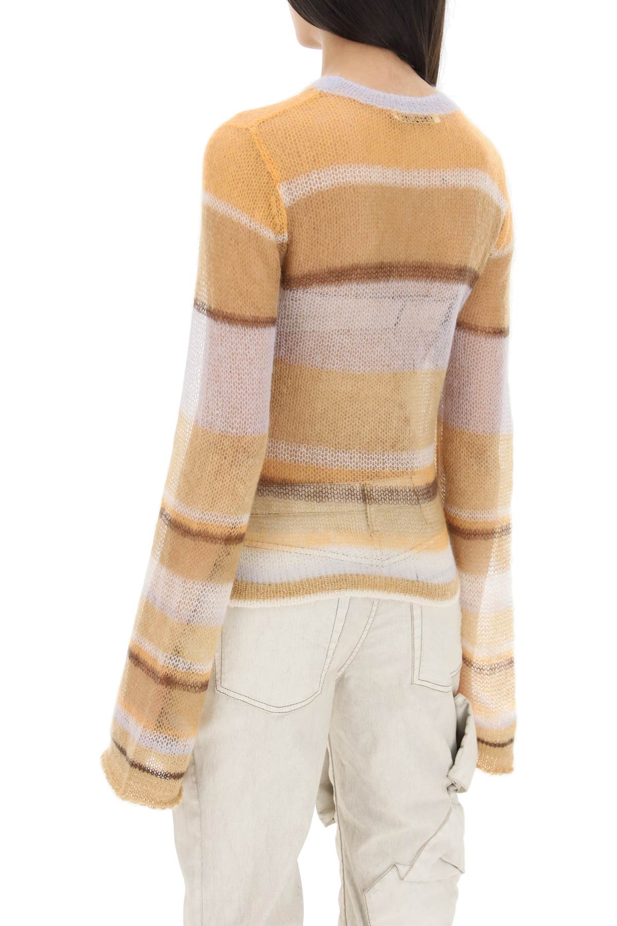 Acne studios striped mohair sweater