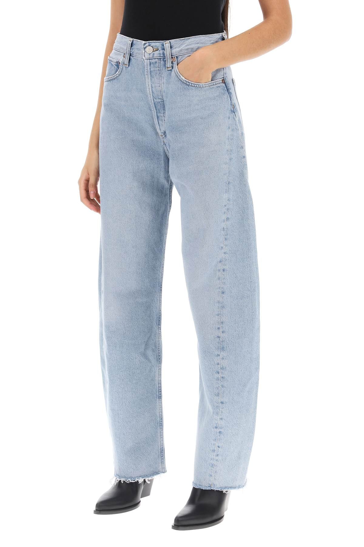 Agolde luna curved leg jeans