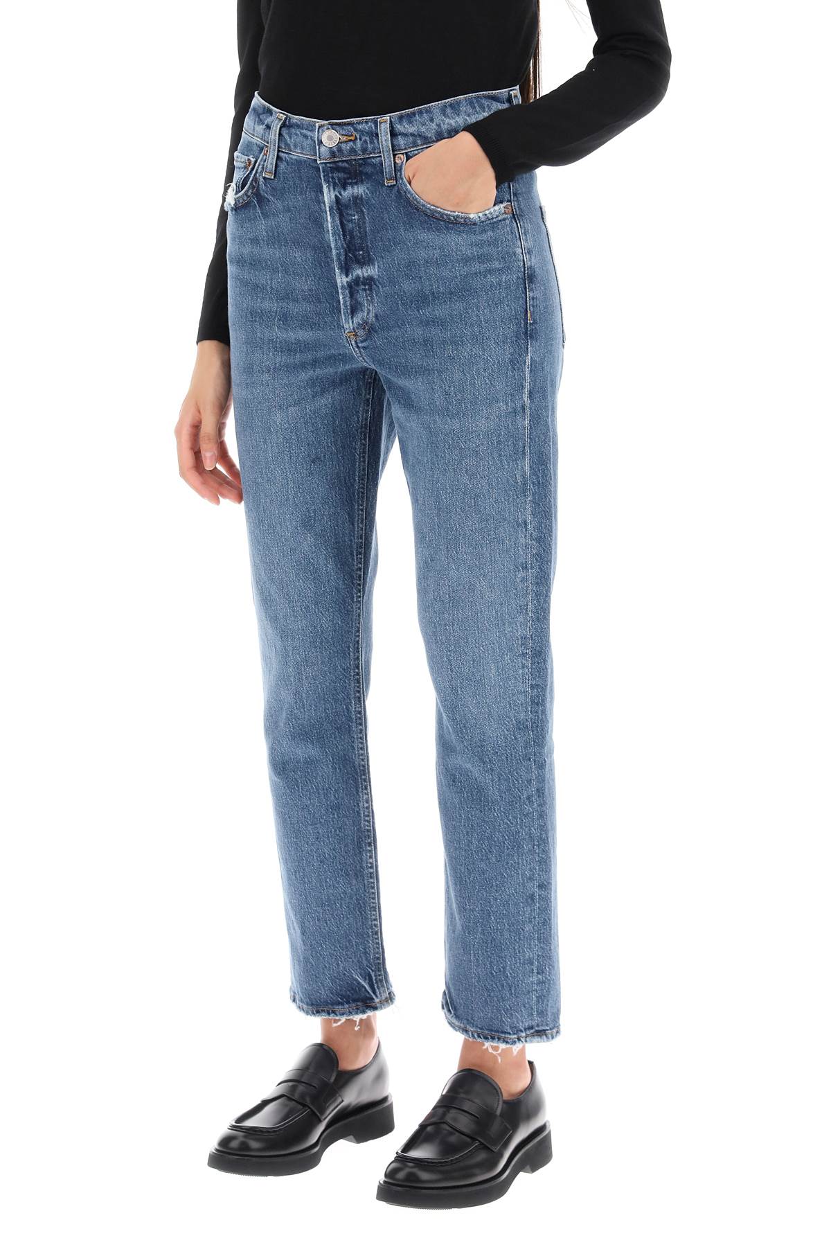 Agolde riley high-waisted jeans