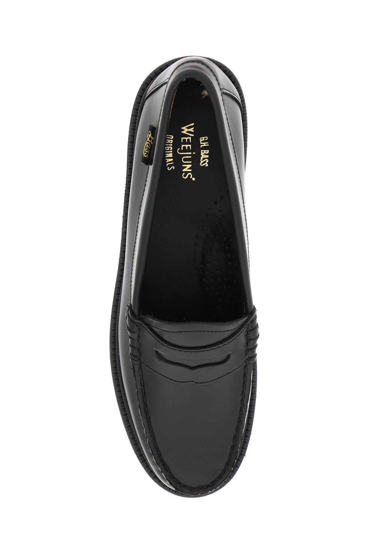 G.h. bass weejuns super lug loafers