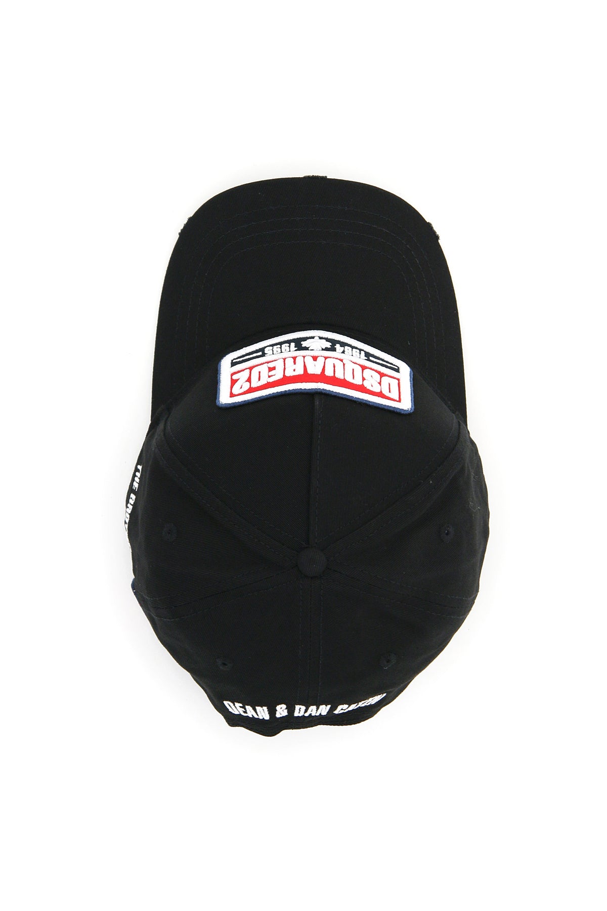 Dsquared2 baseball cap with embroidered patch