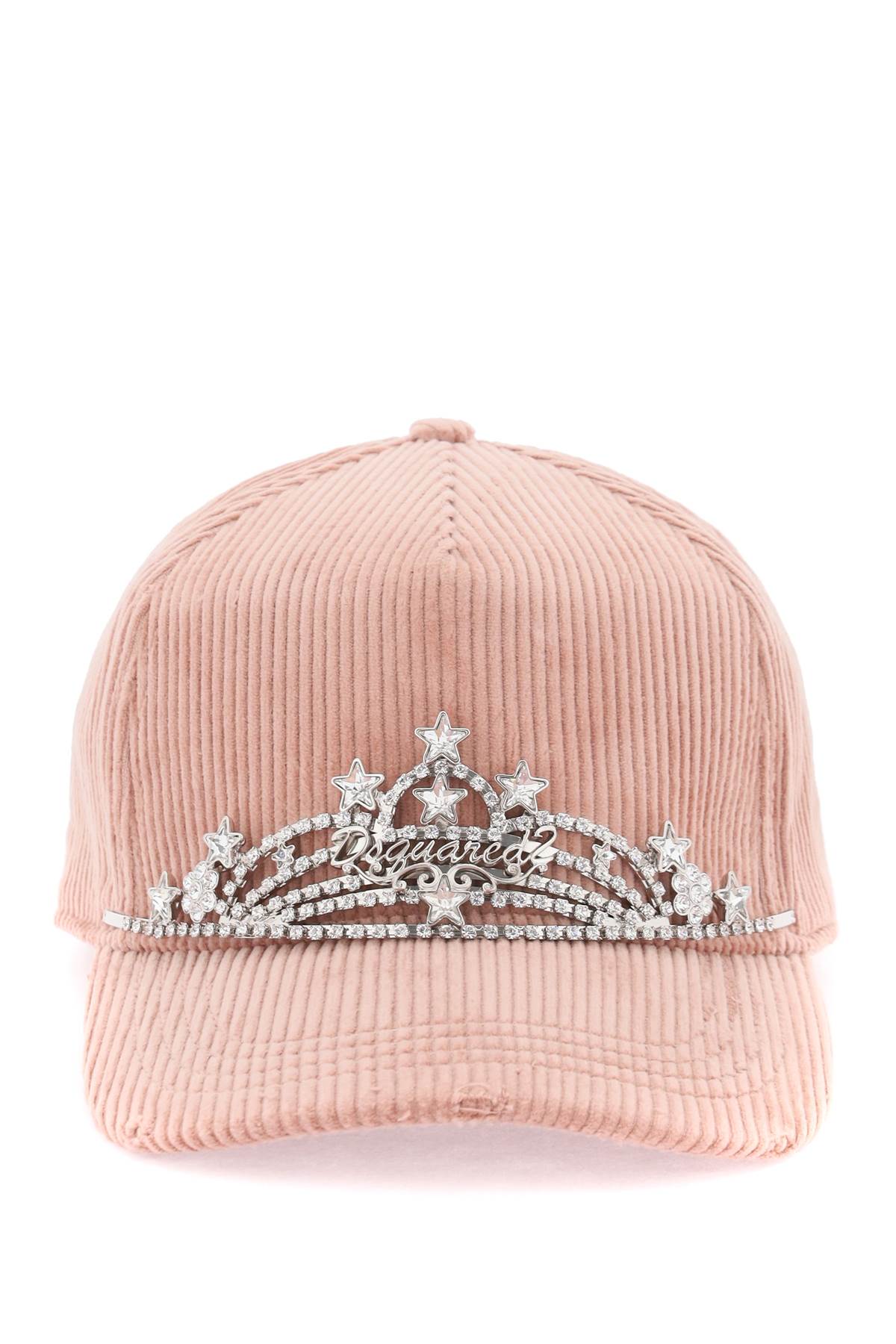 Dsquared2 baseball cap with built-in tiara