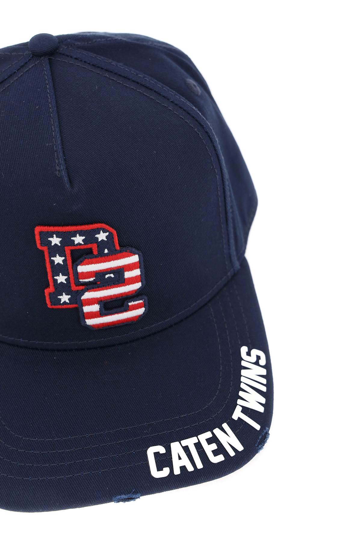 Dsquared2 baseball cap with embroidered patch