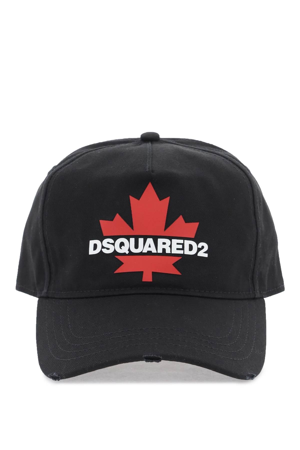 Dsquared2 rubberized logo baseball cap