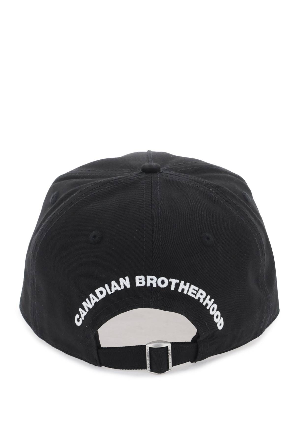 Dsquared2 rubberized logo baseball cap