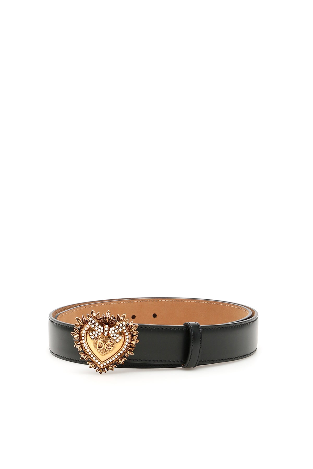 Dolce & gabbana devotion leather belt
