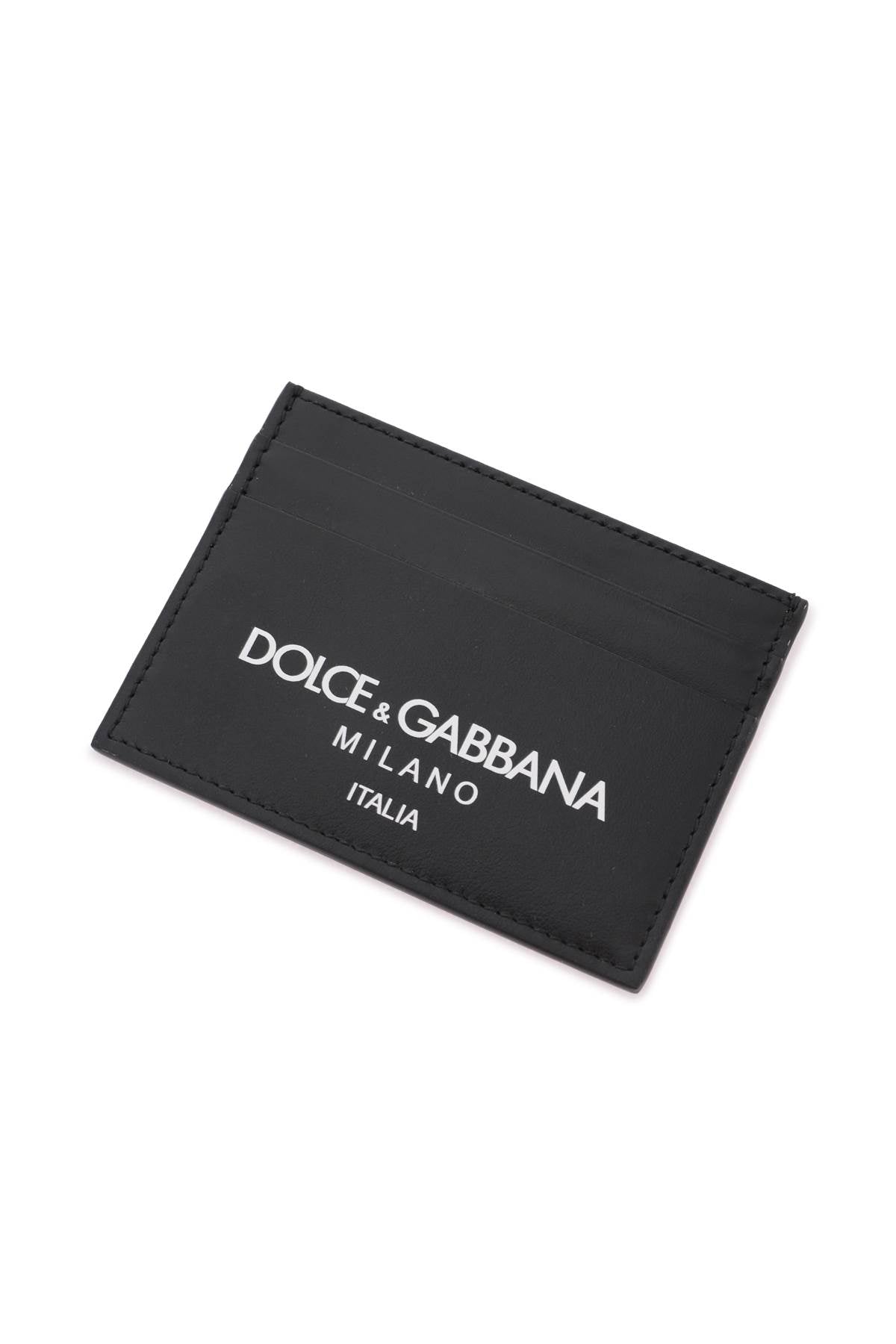Dolce & gabbana logo leather cardholder