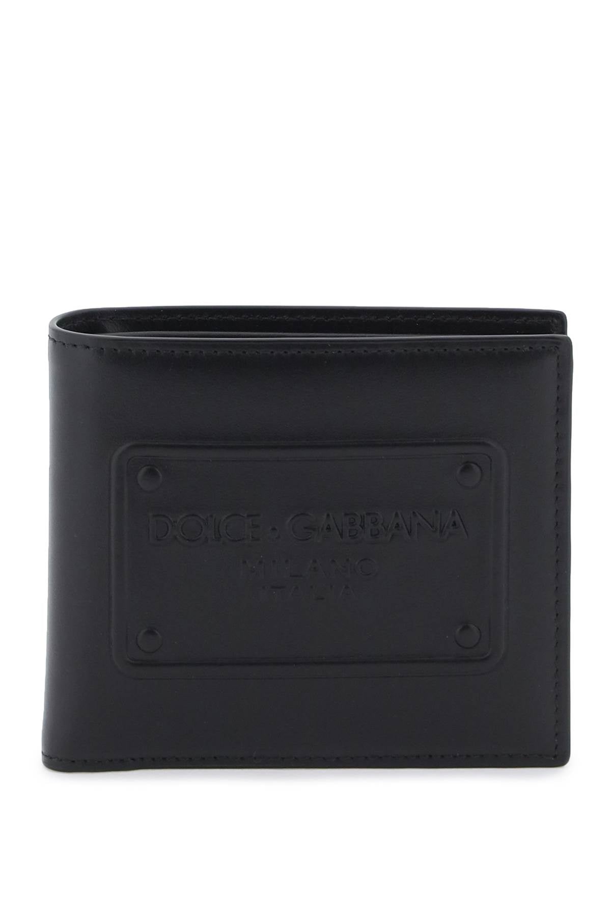 Dolce & gabbana leather bi-fold wallet