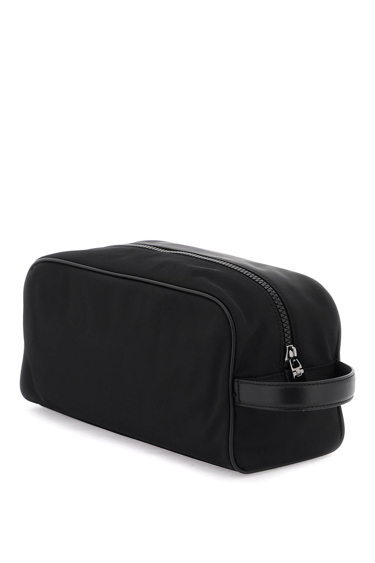 Dolce & gabbana rubberized logo beauty case