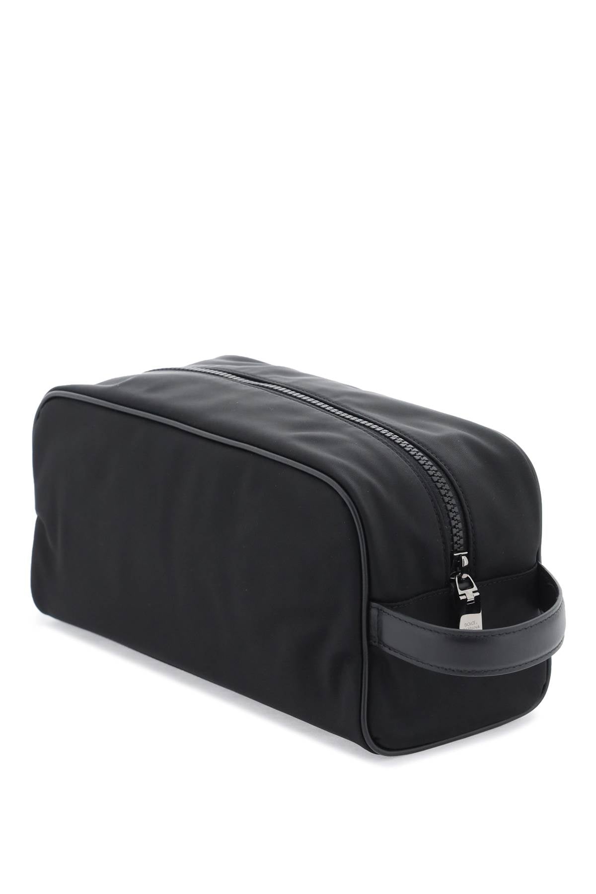 Dolce & gabbana rubberized logo beauty case