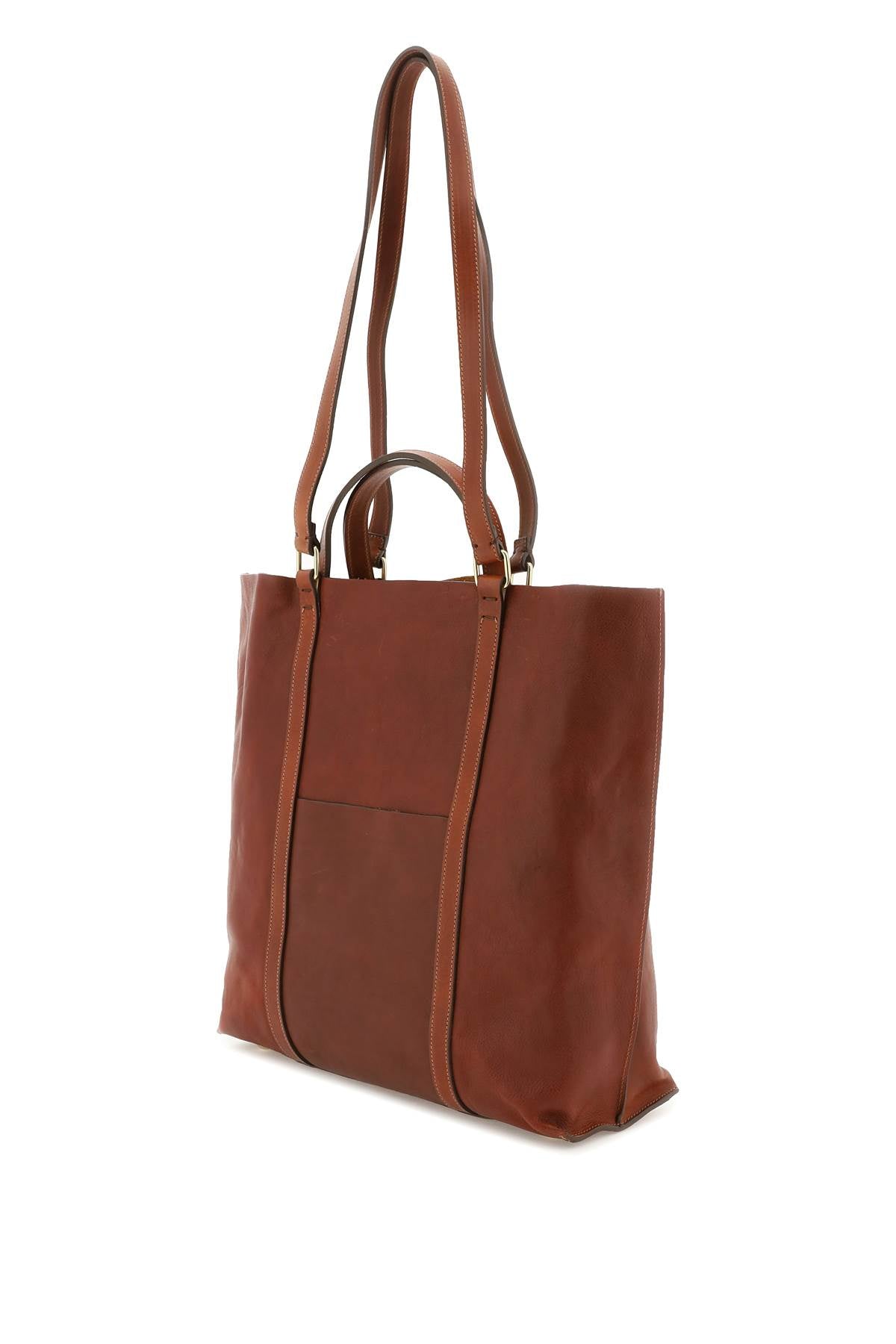 Il bisonte leather handbag