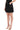 Balmain trapeze mini skirt with embossed buttons