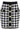 Balmain gingham knit mini skirt with embossed buttons