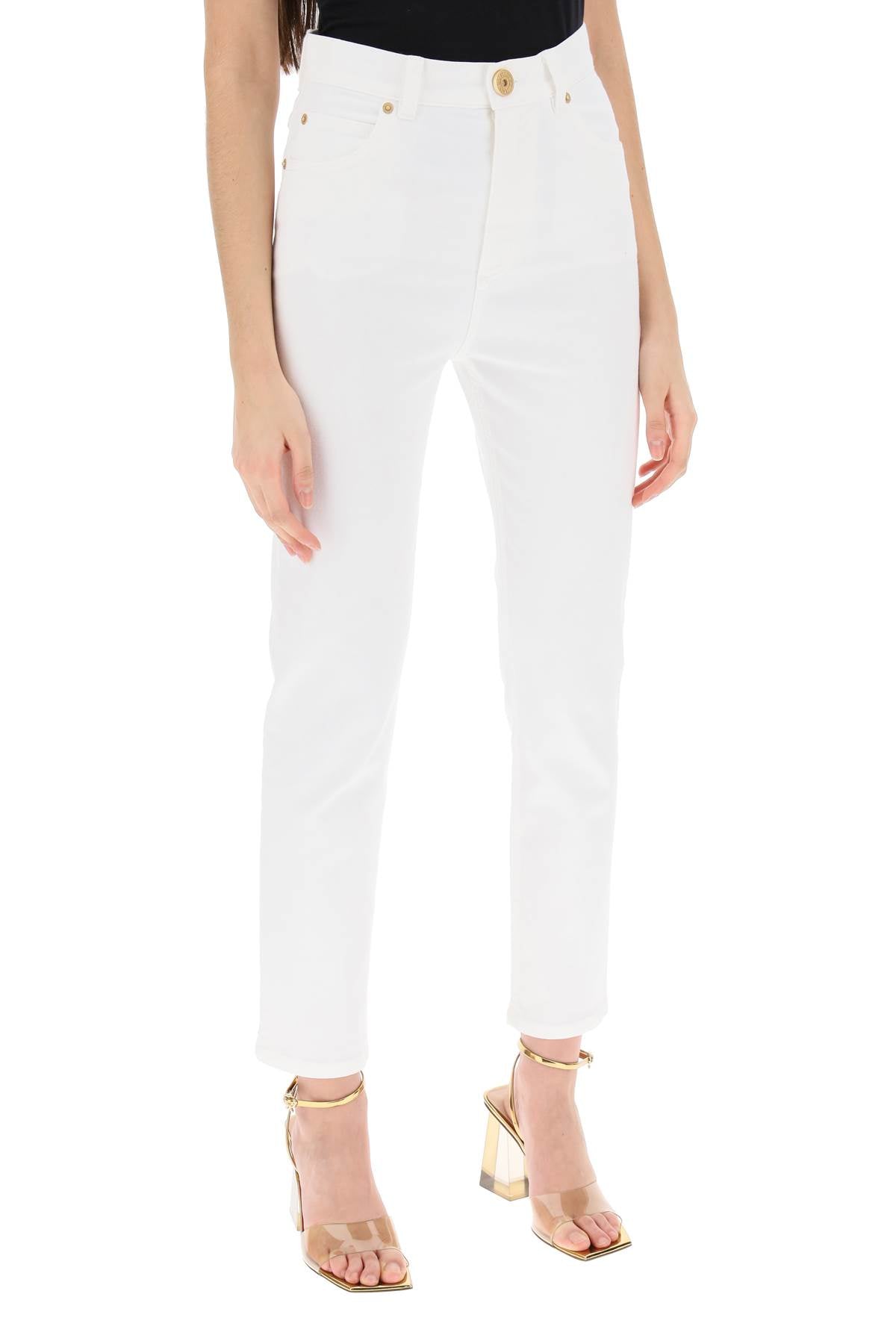 Balmain high-waisted slim jeans