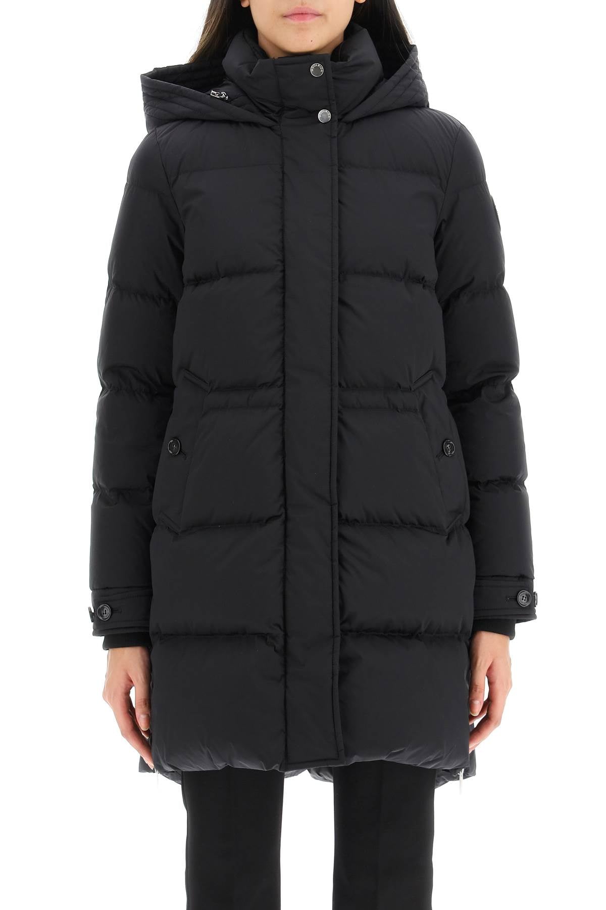 Woolrich 'alsea' long down jacket