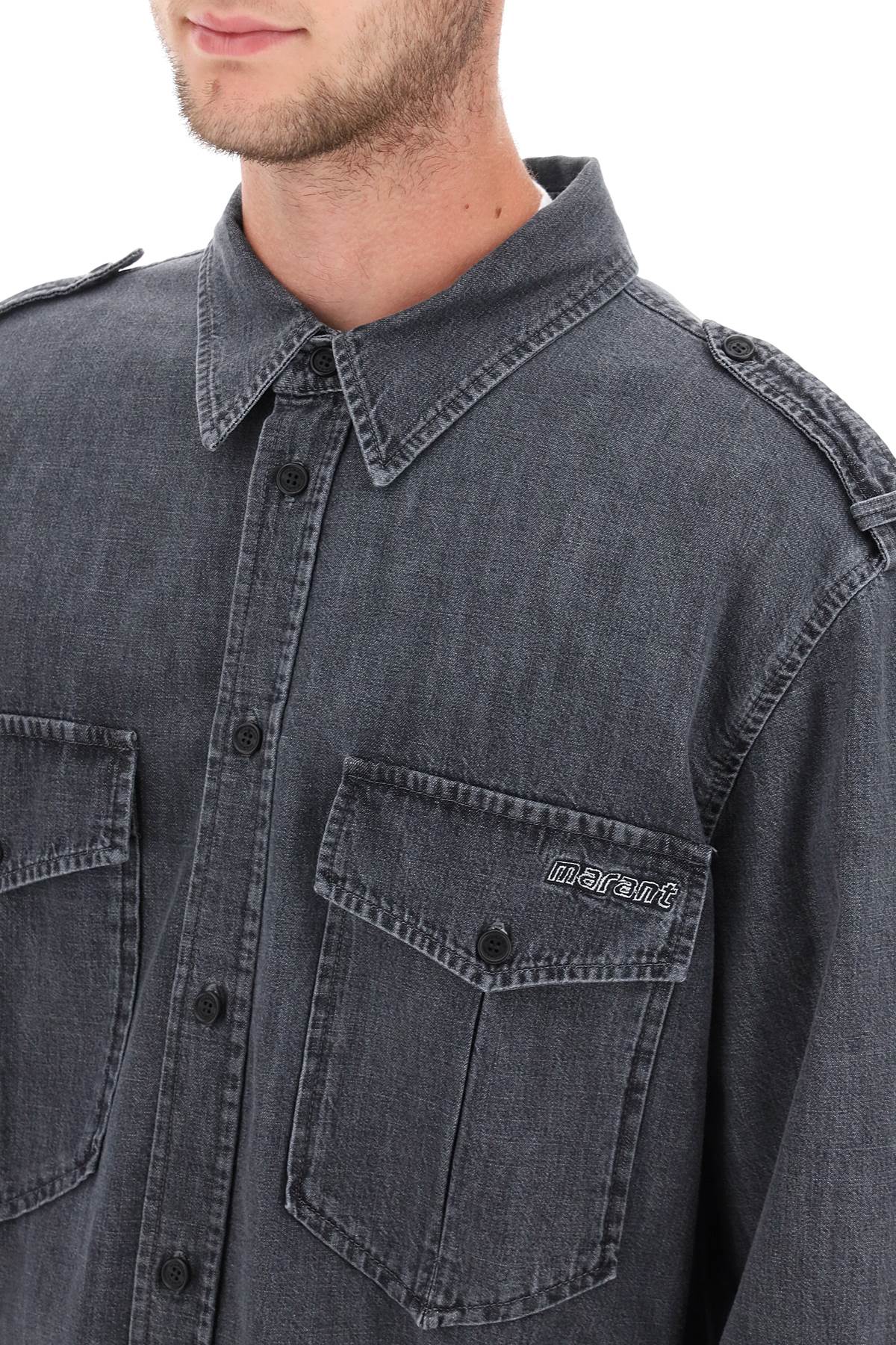 Marant 'cesar' chambray shirt