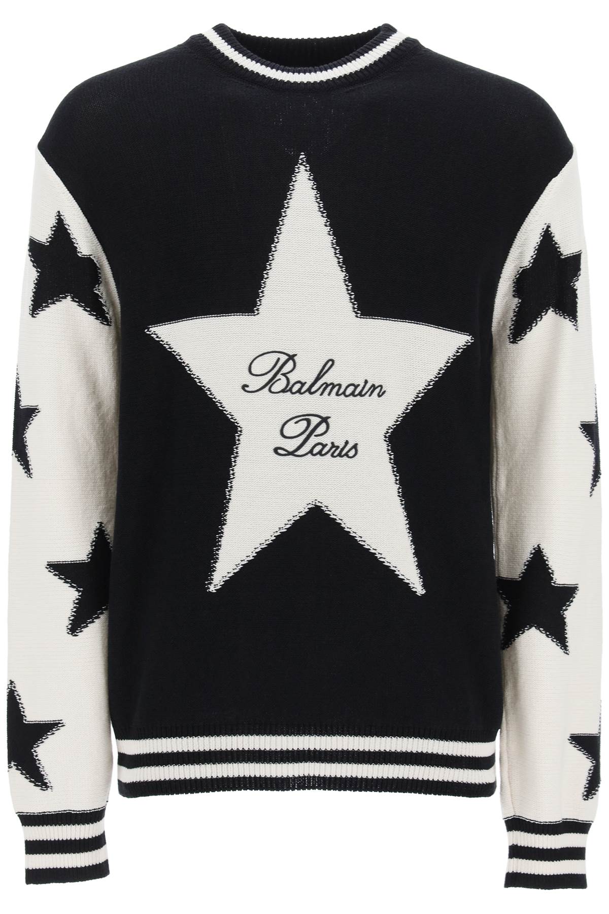 Balmain sweater with star motif