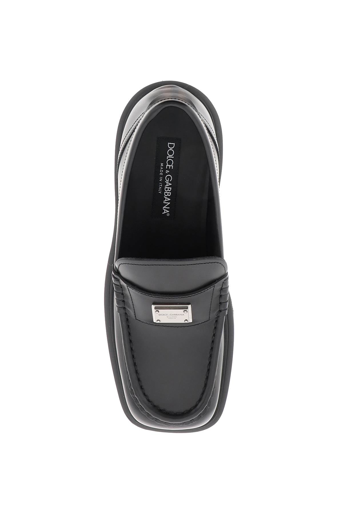 Dolce & gabbana leather mocassins