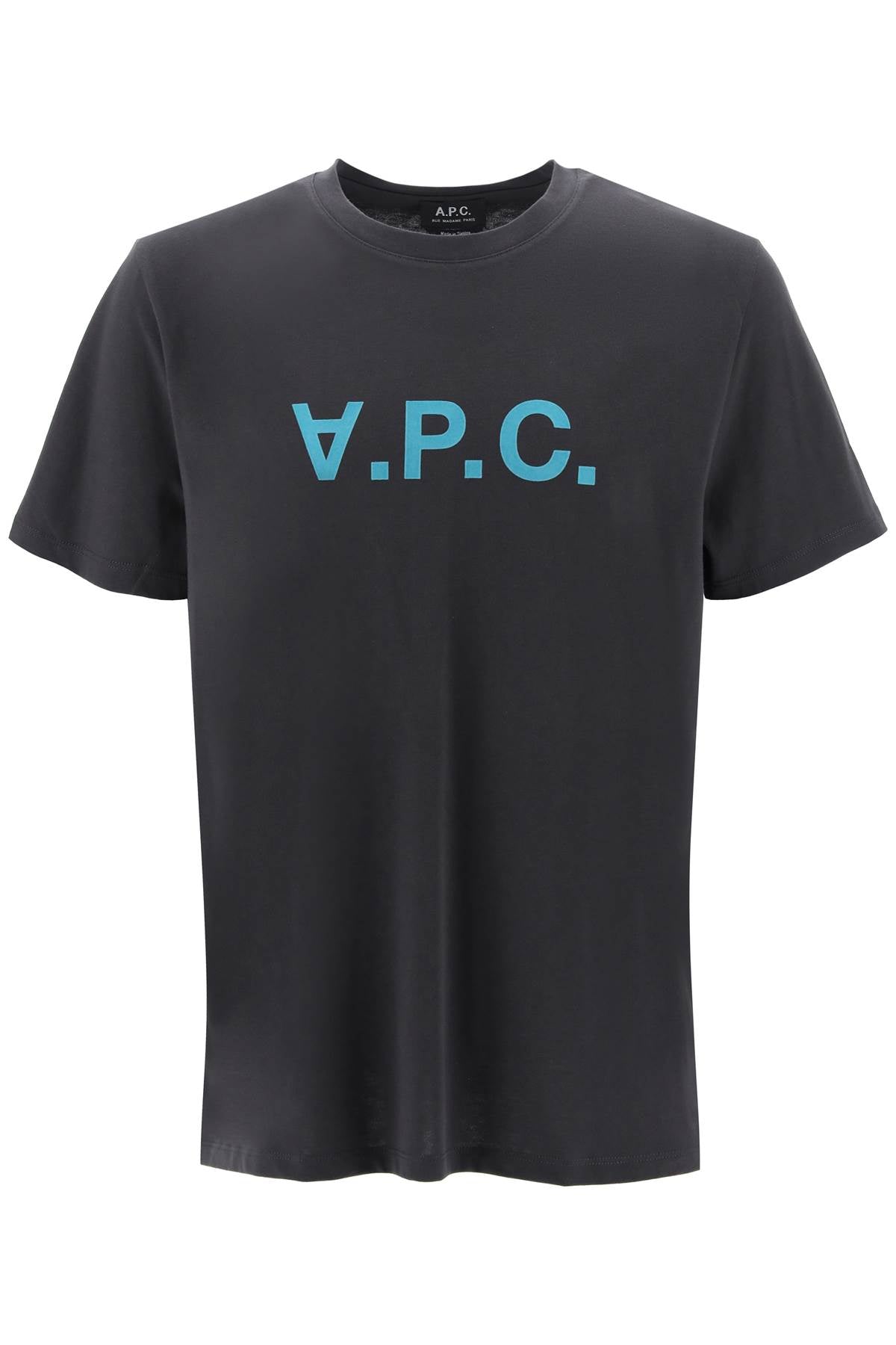 A.p.c. flocked vpc logo t-shirt
