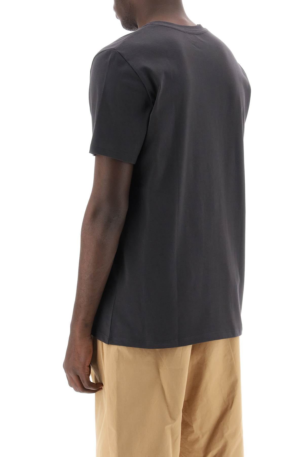 A.p.c. flocked vpc logo t-shirt