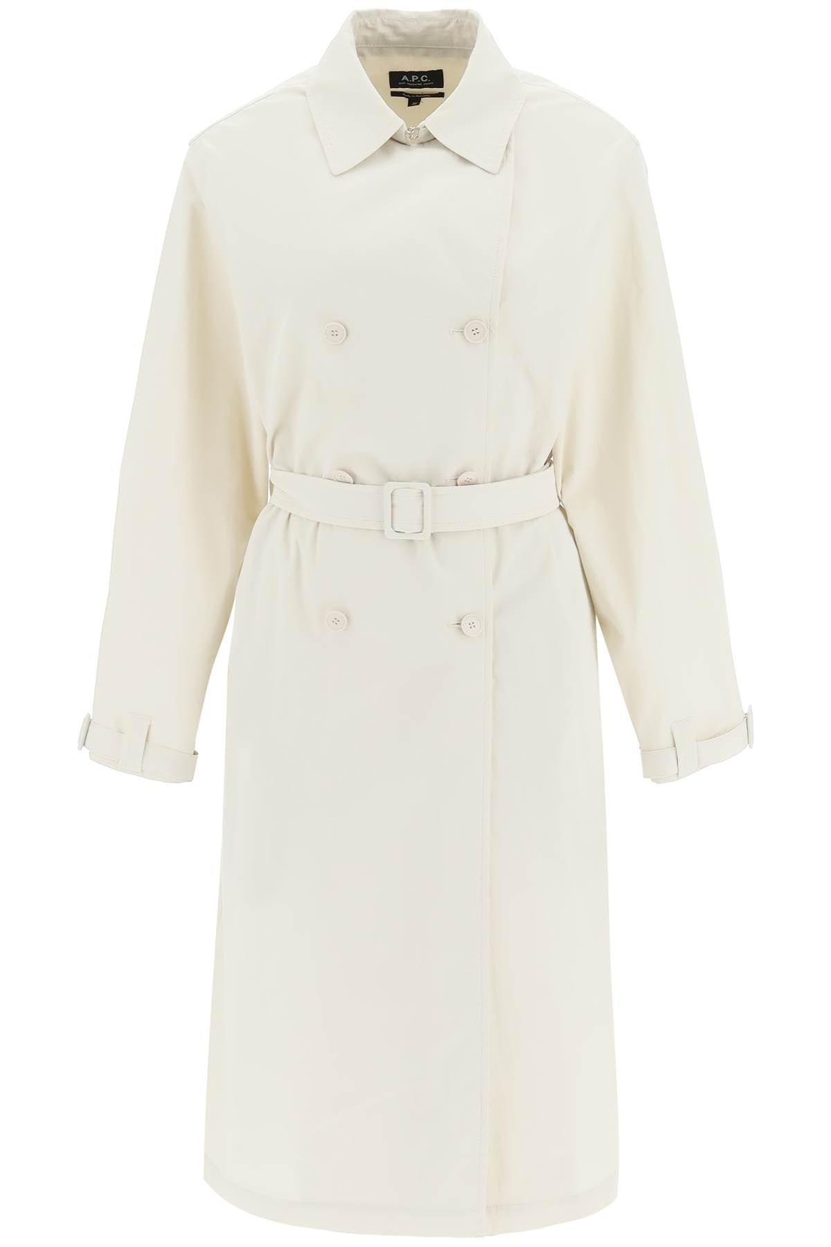 A.p.c. 'irene' double-breasted trench coat