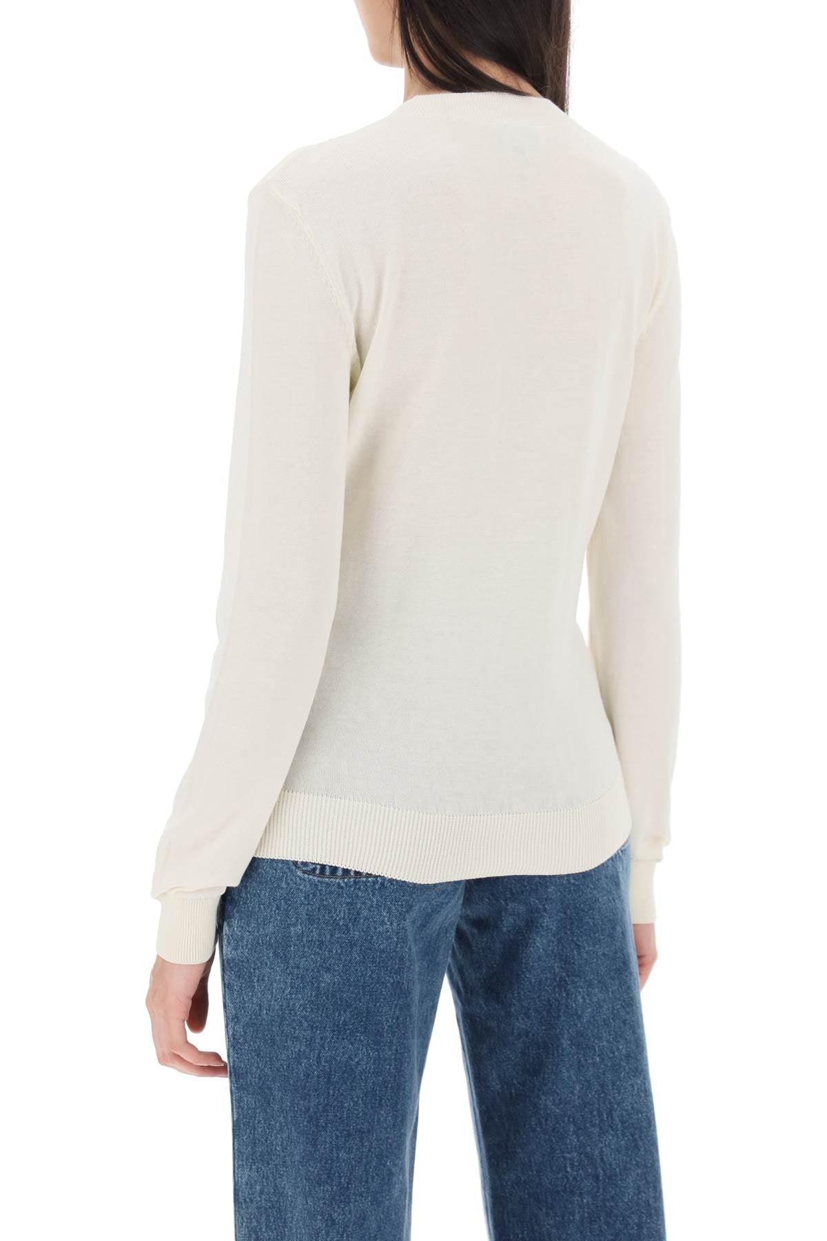A.p.c. pullover victoria in cotone
