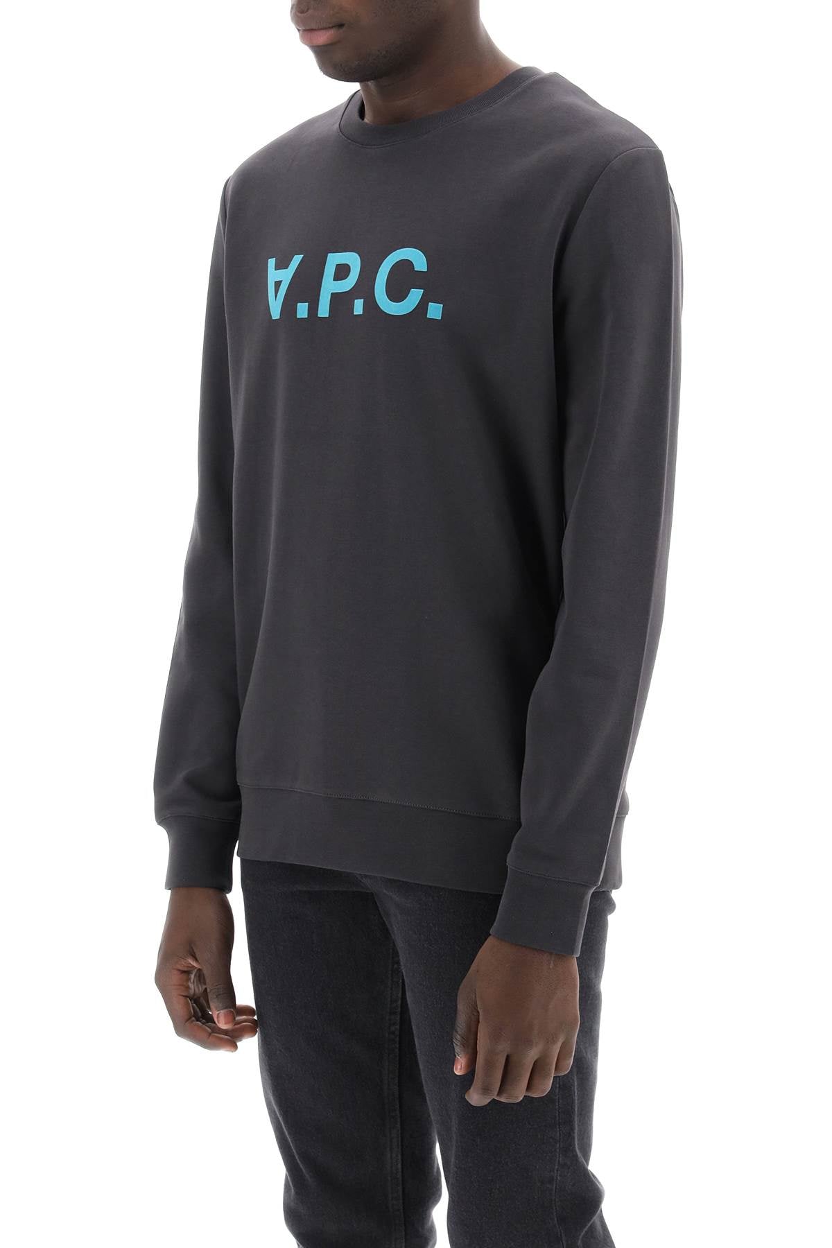 A.p.c. flock v.p.c. logo sweatshirt