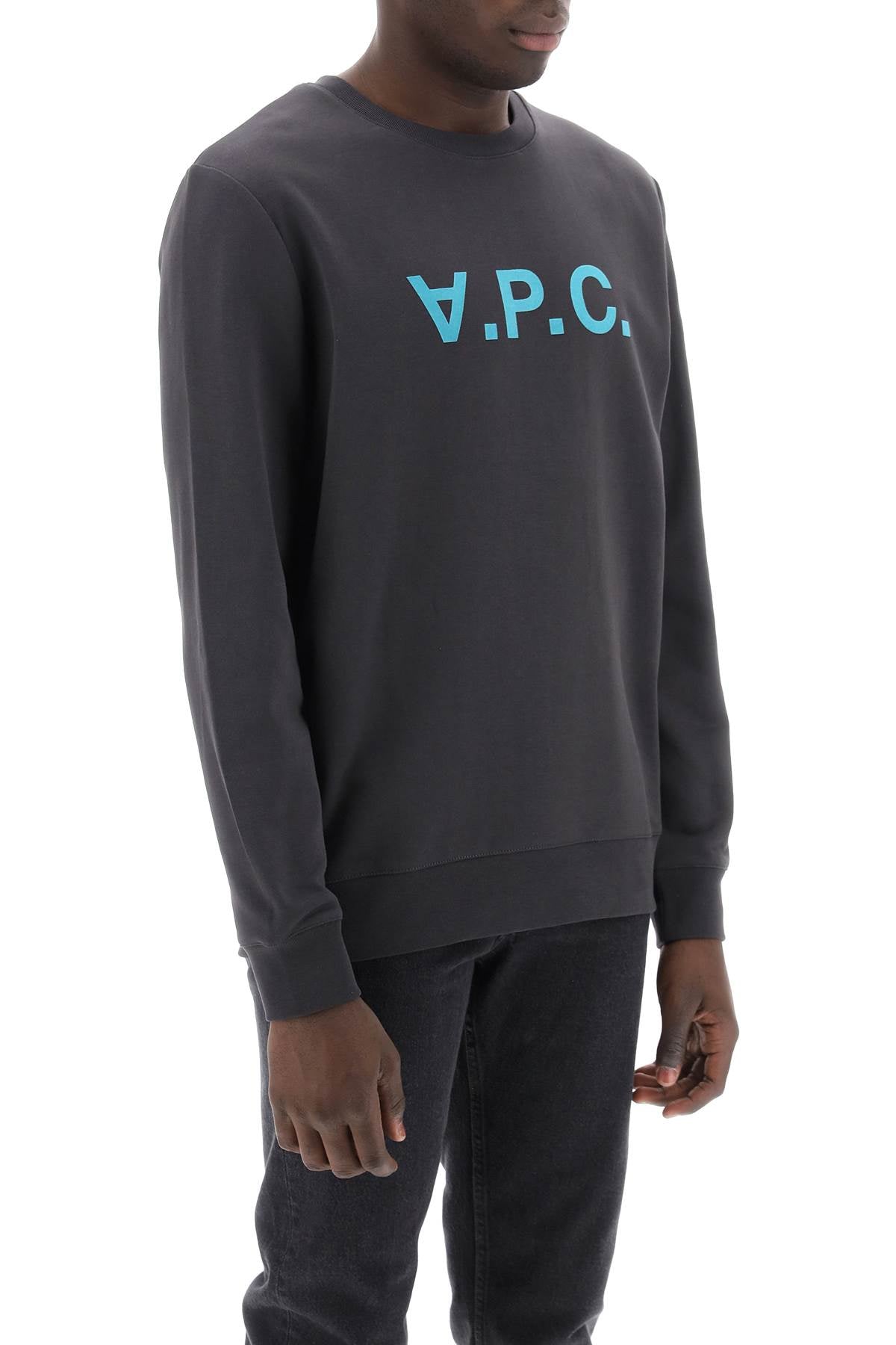 A.p.c. flock v.p.c. logo sweatshirt